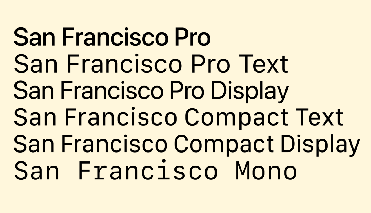 <span>San Francisco</span>
