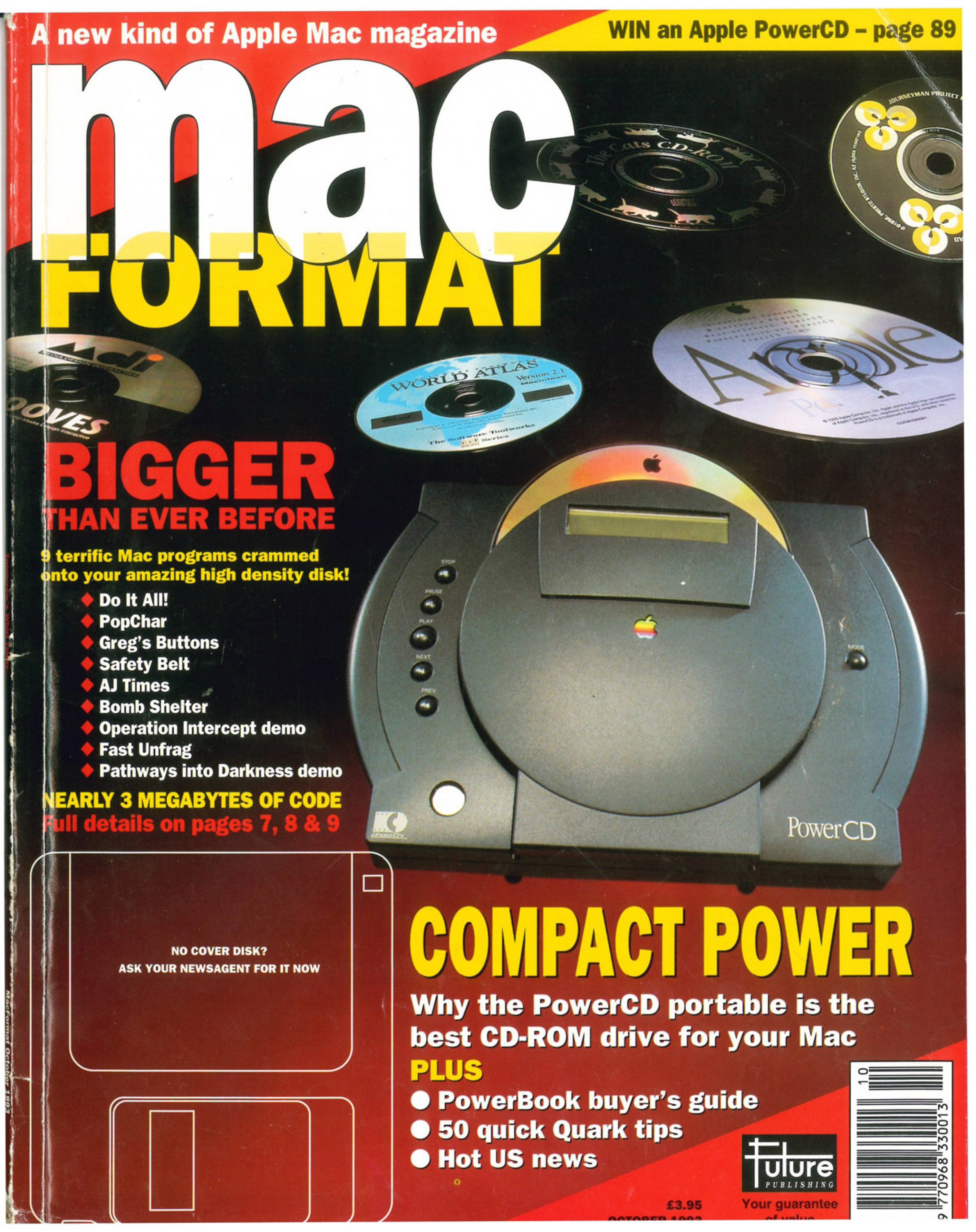 MacFormat 05 Oct. 1993 1600x1200 72dpi — page 1