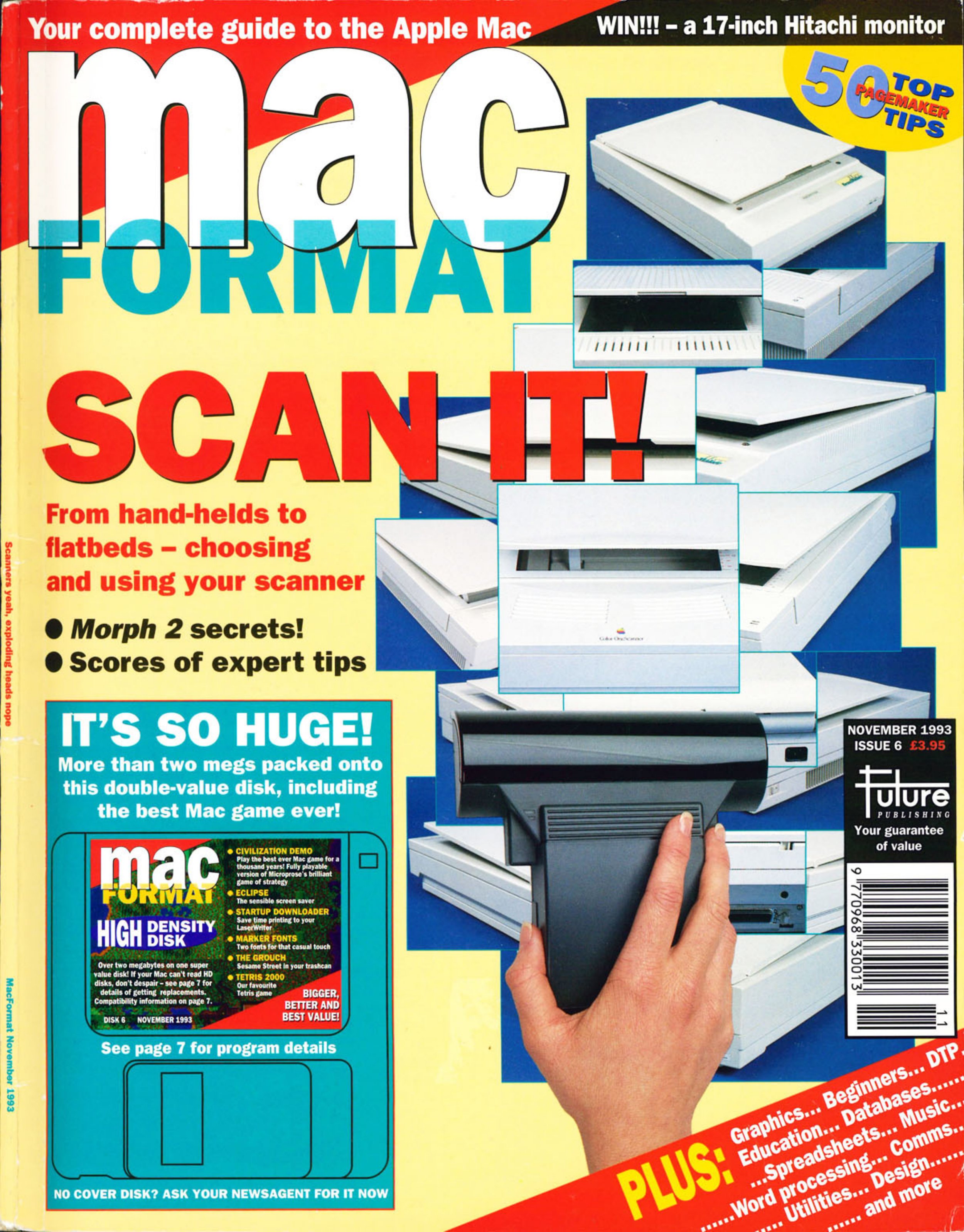 MacFormat 06 Nov. 93 1600x1200 72dpi — page 1