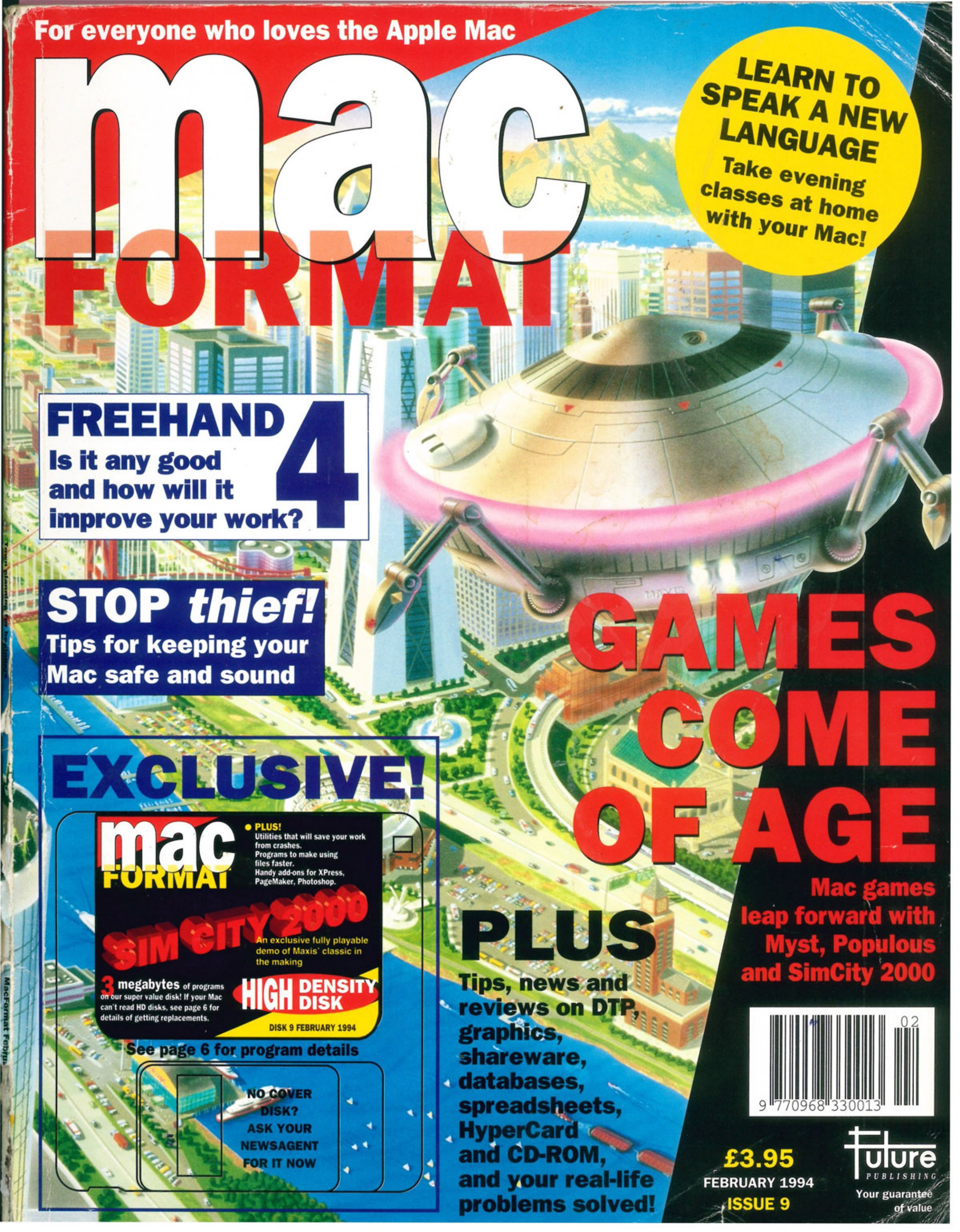 MacFormat 09 Feb. 94 1600x1200 72dpi — page 1