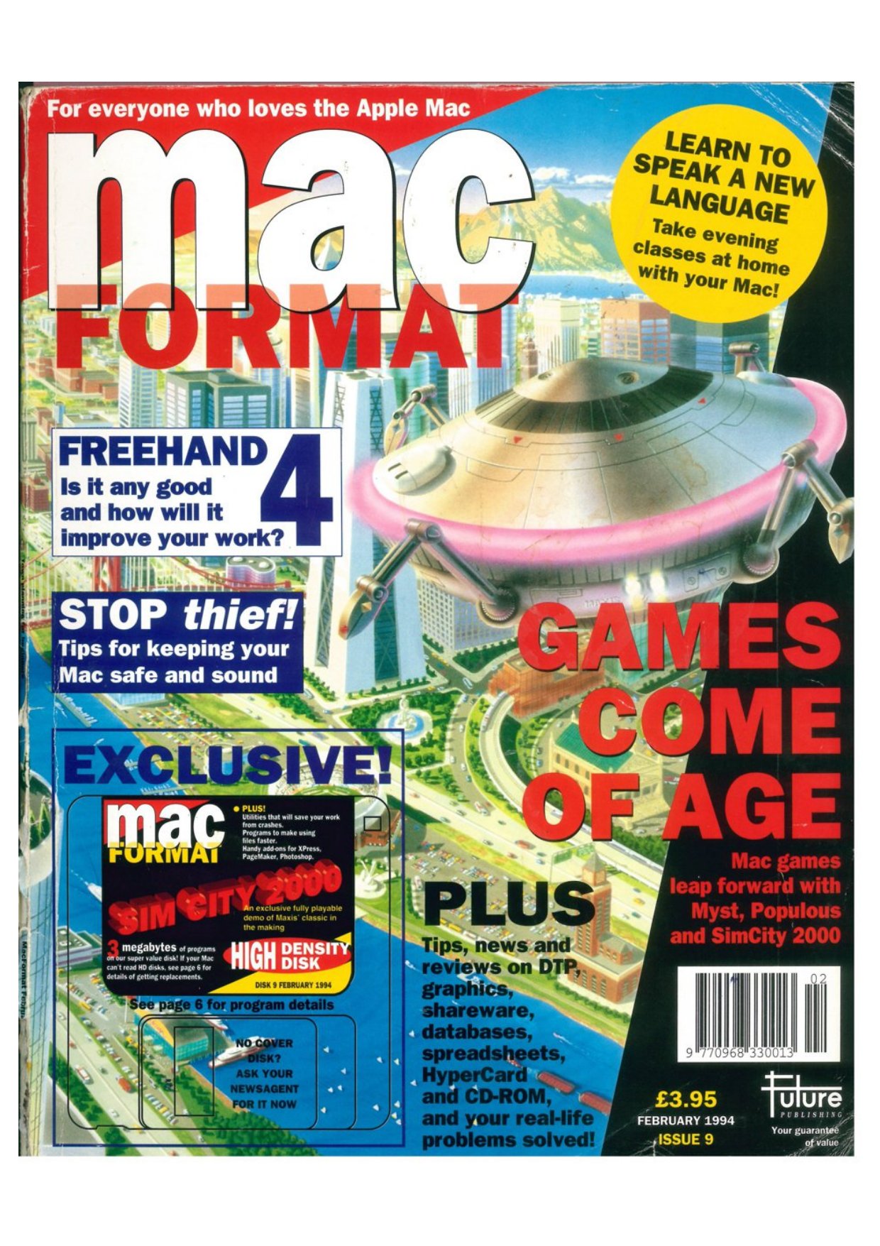 MacFormat 09 Feb94 — page 1