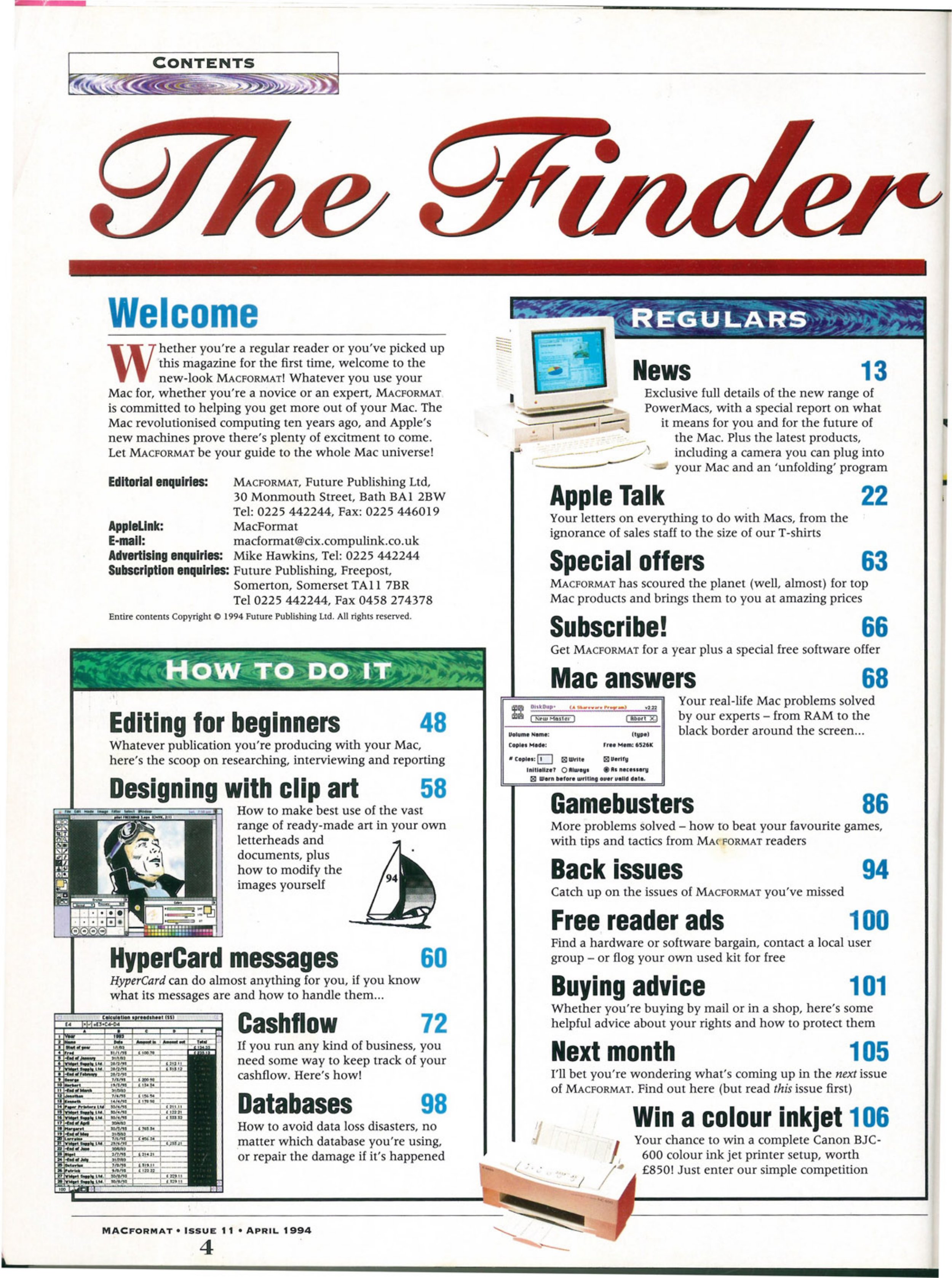 MacFormat 11 Apr. 94 1600x1200 72 dpi — page 4