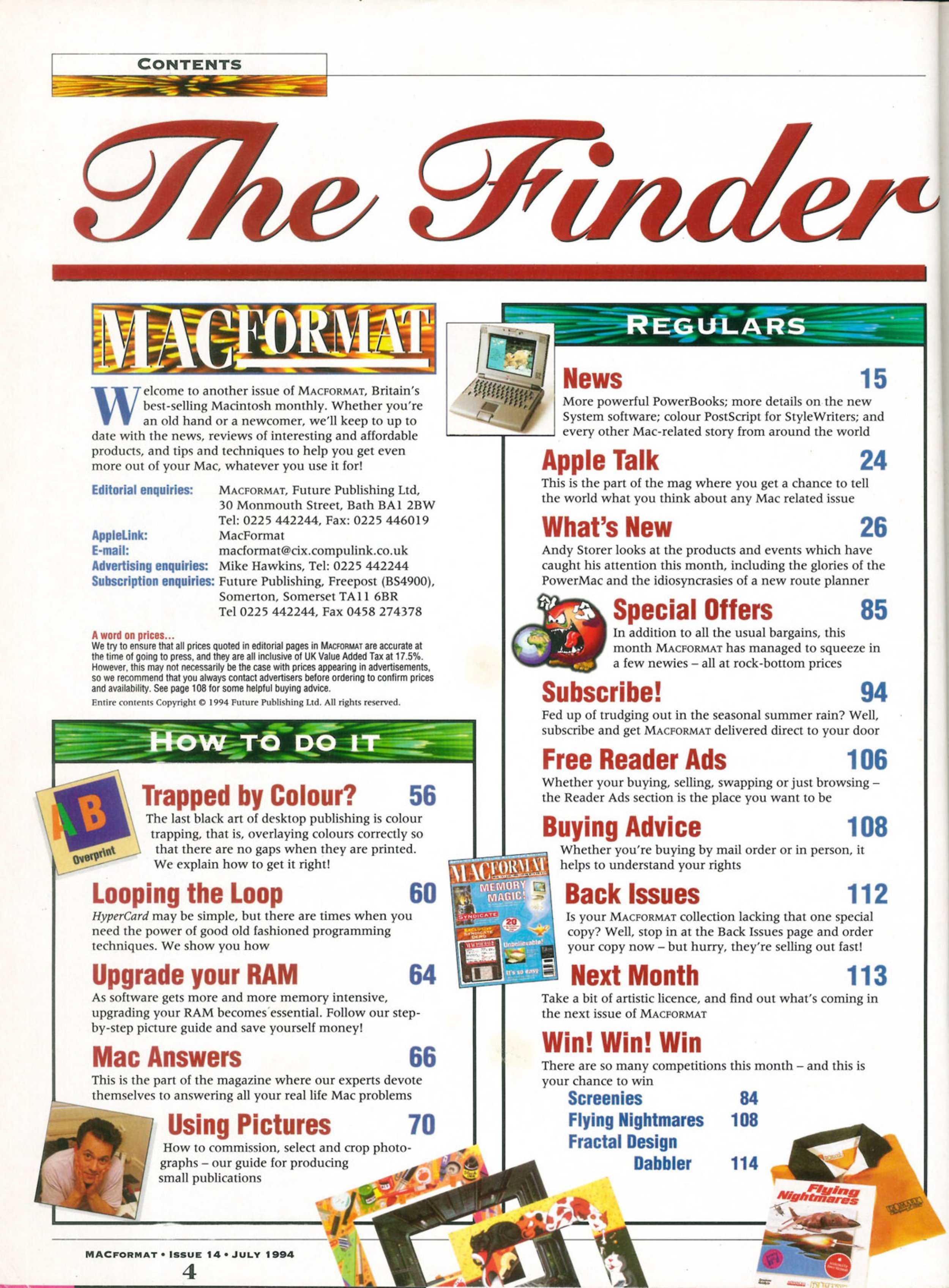 MacFormat 14 Jul. 94 1600x1200 72dpi — page 4