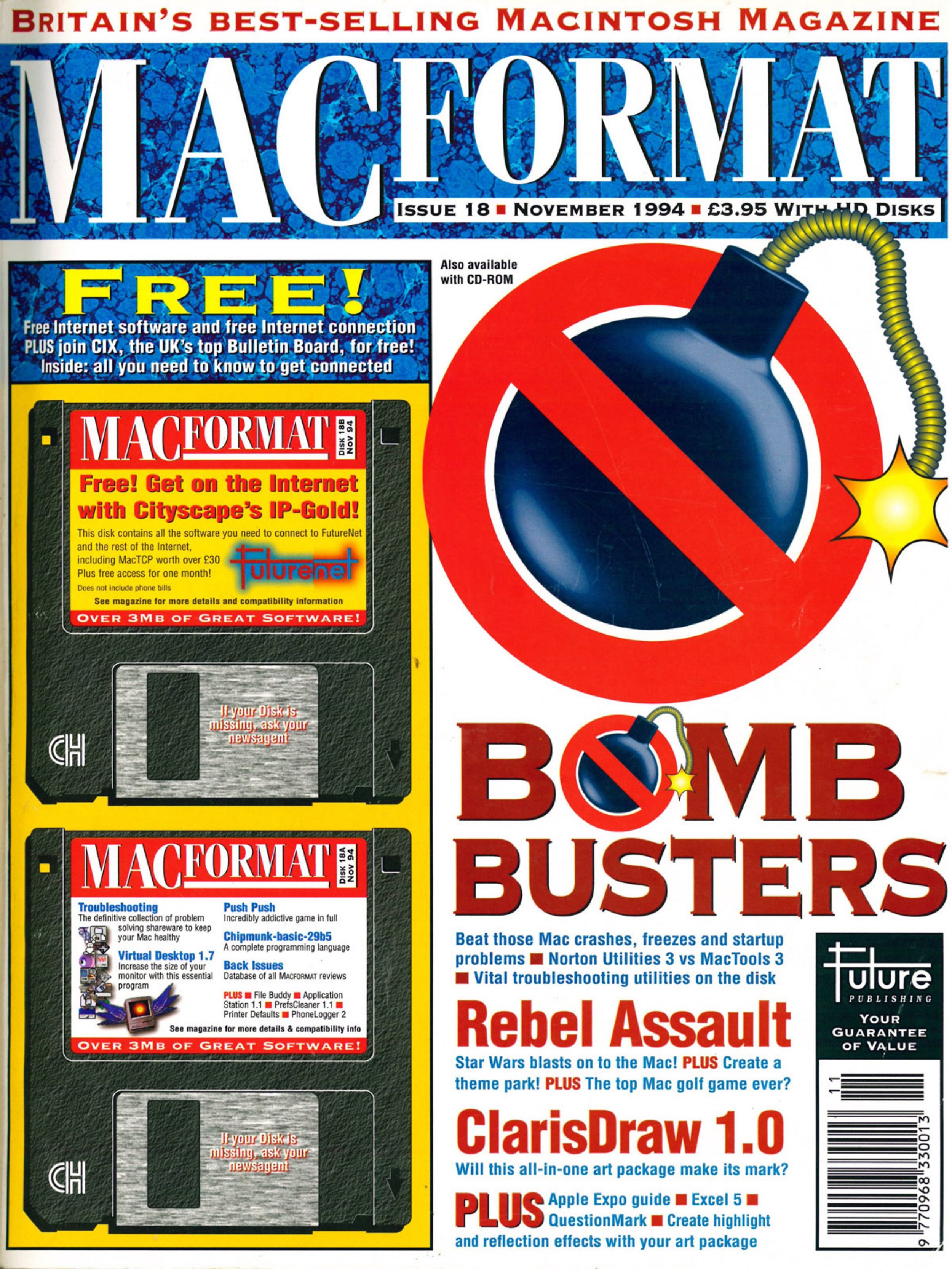 MacFormat 18 Nov. 94 1600x1200 72dpi — page 1