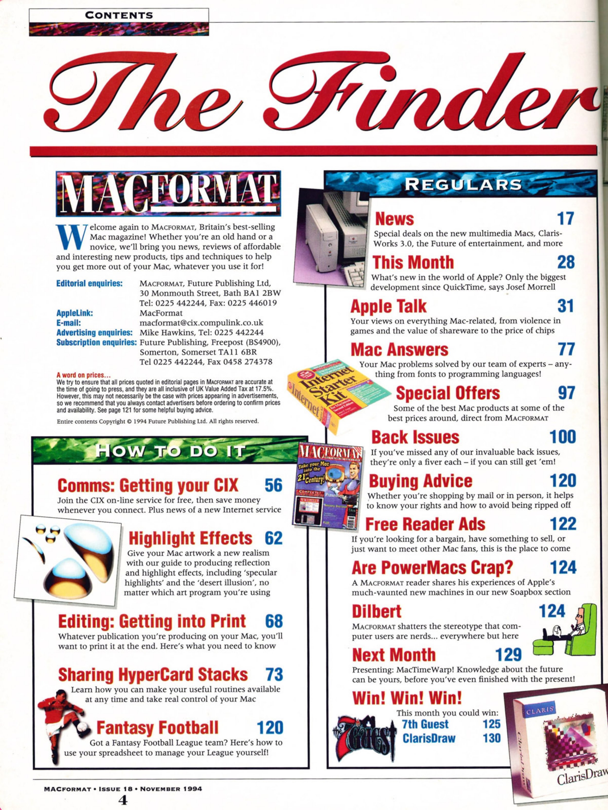 MacFormat 18 Nov. 94 1600x1200 72dpi — page 4