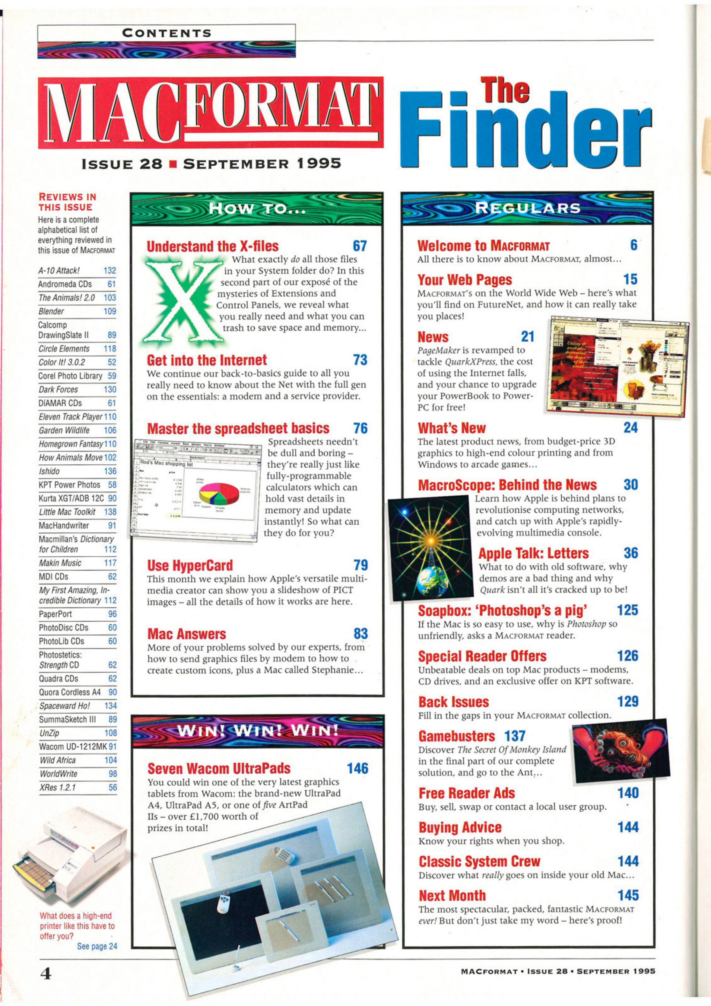 MacFormat 28 Sep. 1995 v2 — page 4