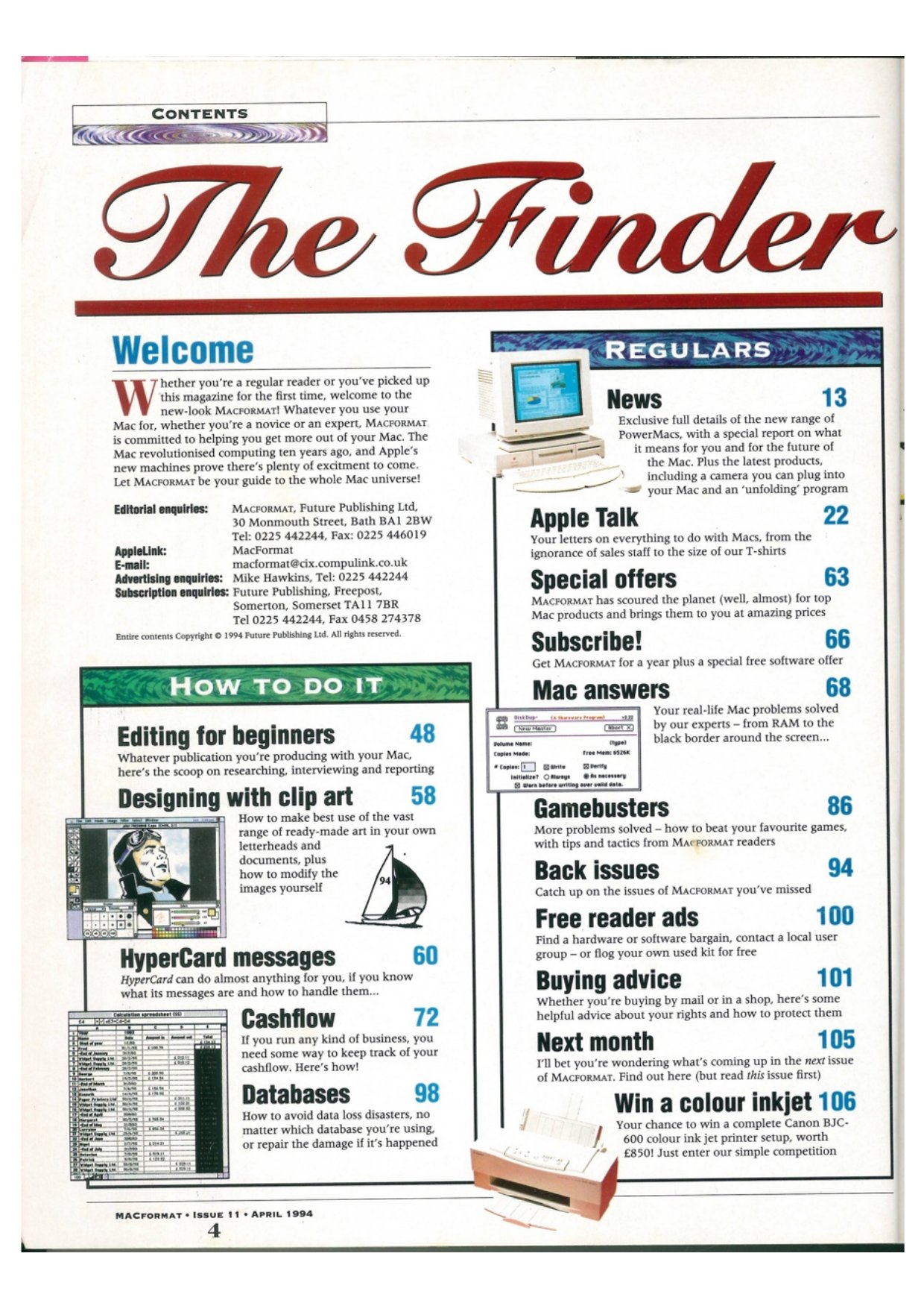 MacFormat issue 11 — page 4