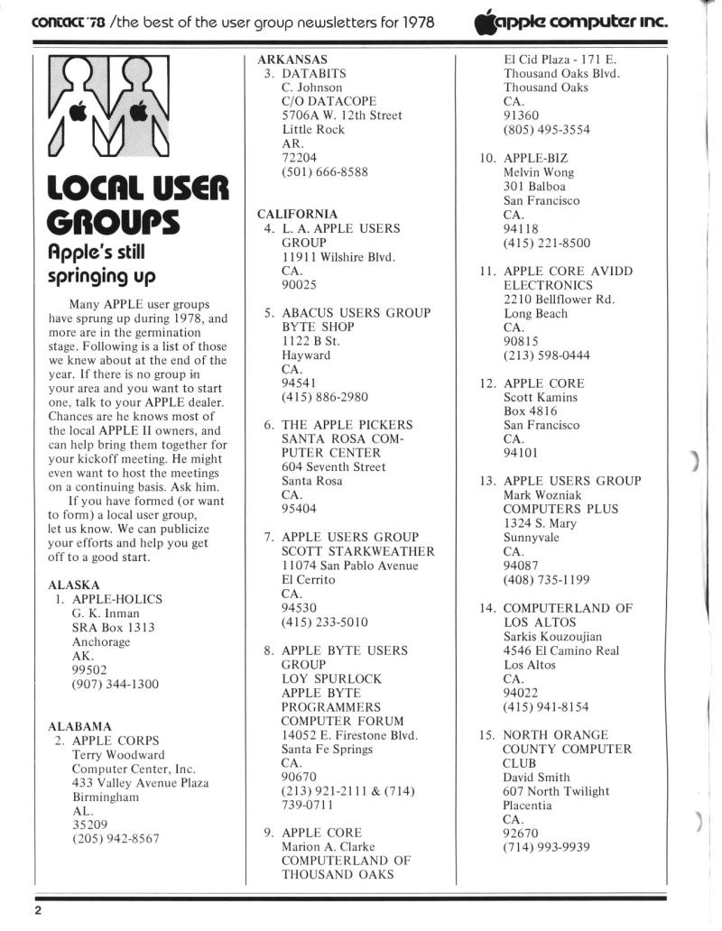 apple contact thebestof1978 ocr — page 2