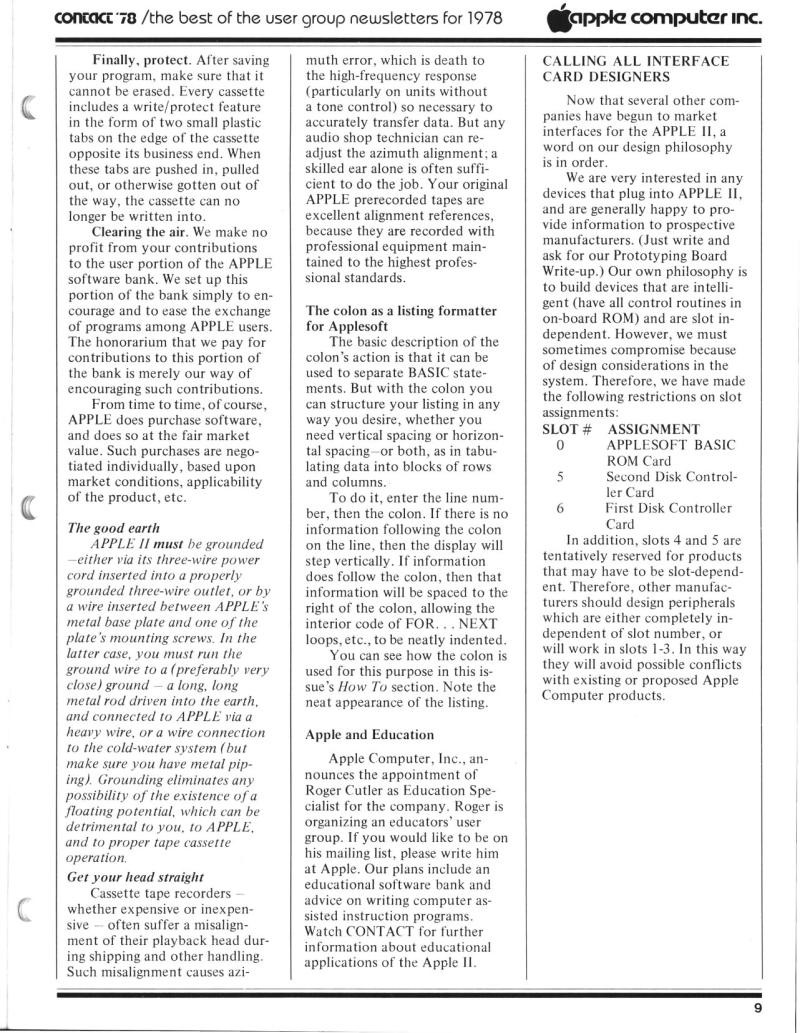 apple contact thebestof1978 ocr — page 9