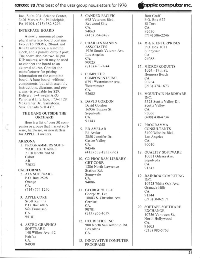 apple contact thebestof1978 ocr — page 21