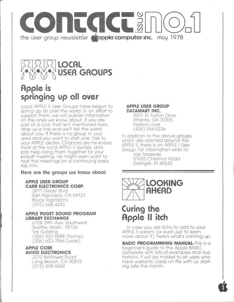 apple contact v1 197805 ocr — page 1