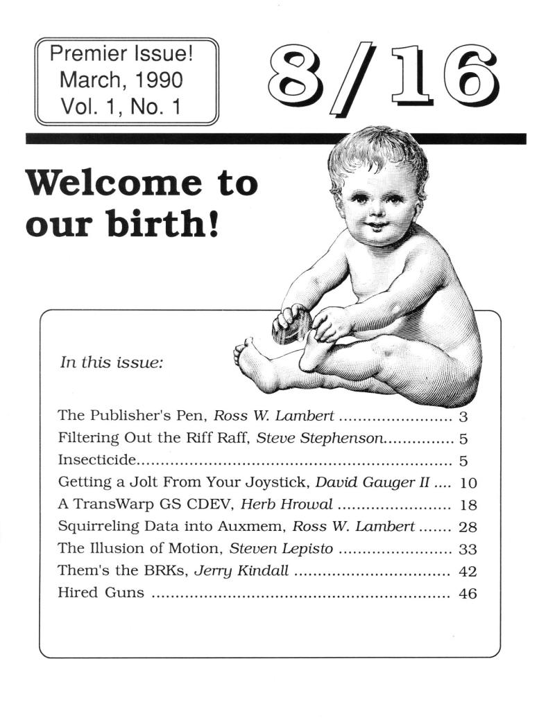 816 Vol 1 No 01 MAR 1990 — page 1