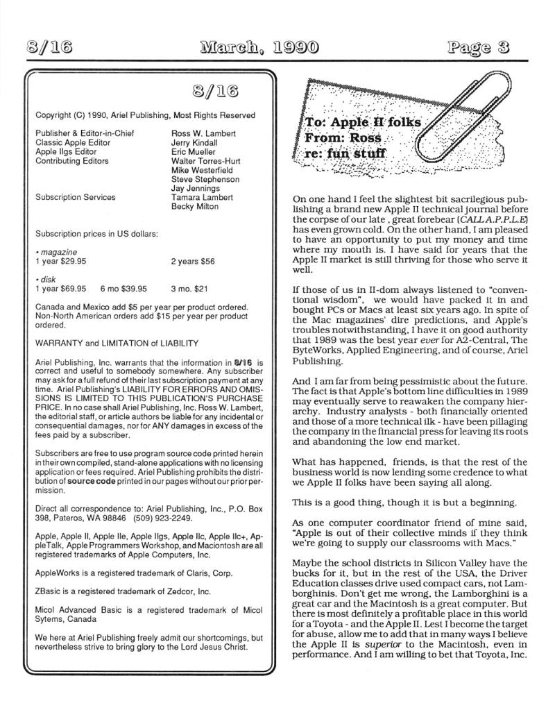 816 Vol 1 No 01 MAR 1990 — page 3