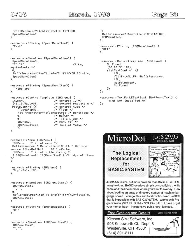 816 Vol 1 No 01 MAR 1990 — page 23