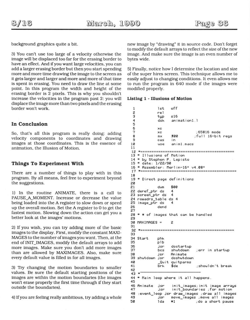 816 Vol 1 No 01 MAR 1990 — page 36
