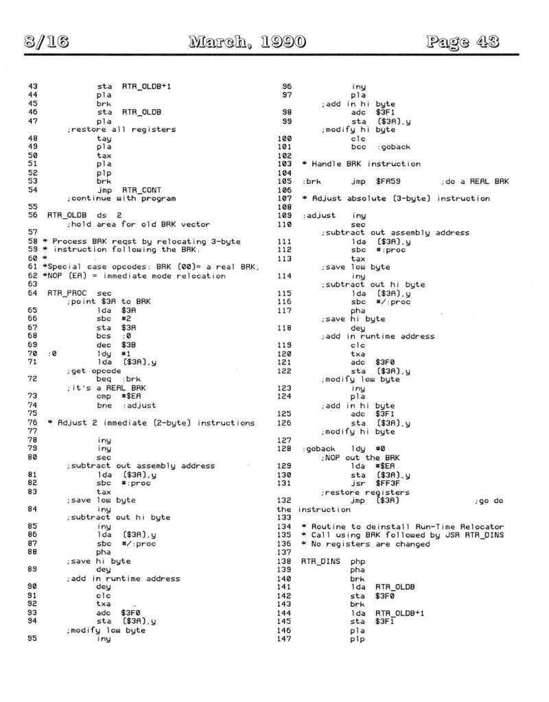 816 Vol 1 No 01 MAR 1990 — page 43