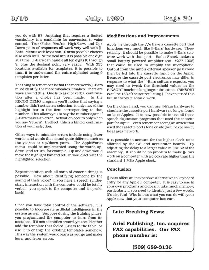 816 Vol 1 No 05 JUL 1990 — page 20