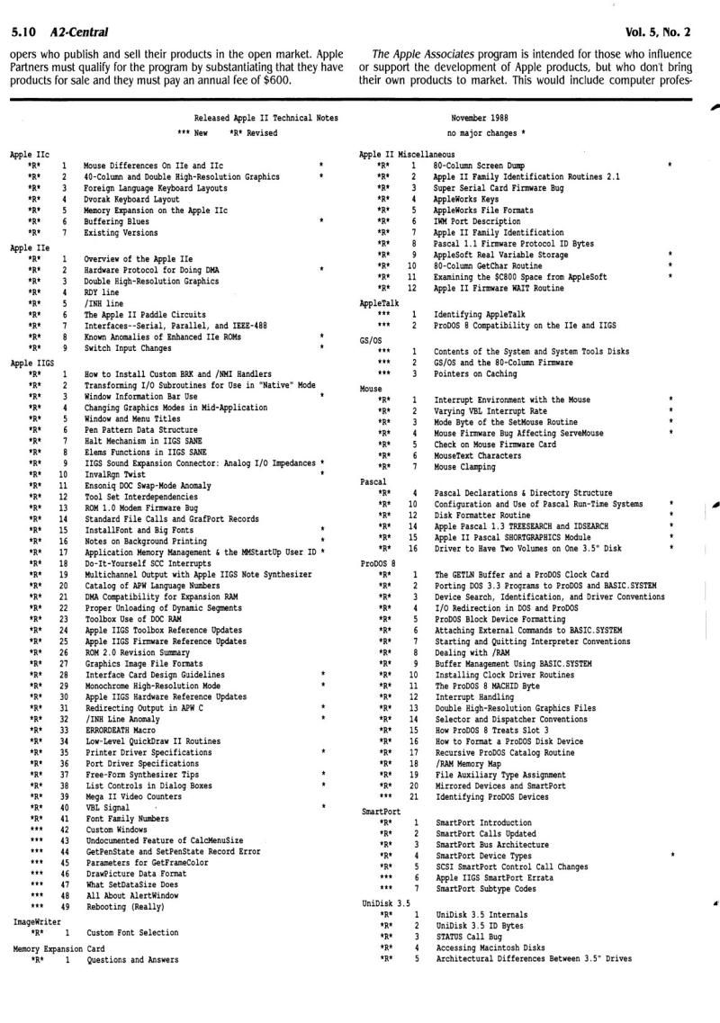 A2 Central 1989 03 March 1989 Vol 5 No 2 — page 2