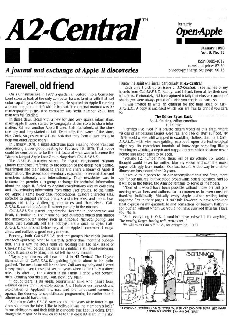 A2 Central 1990 01 January 1990 Vol 5 No 12 — page 1