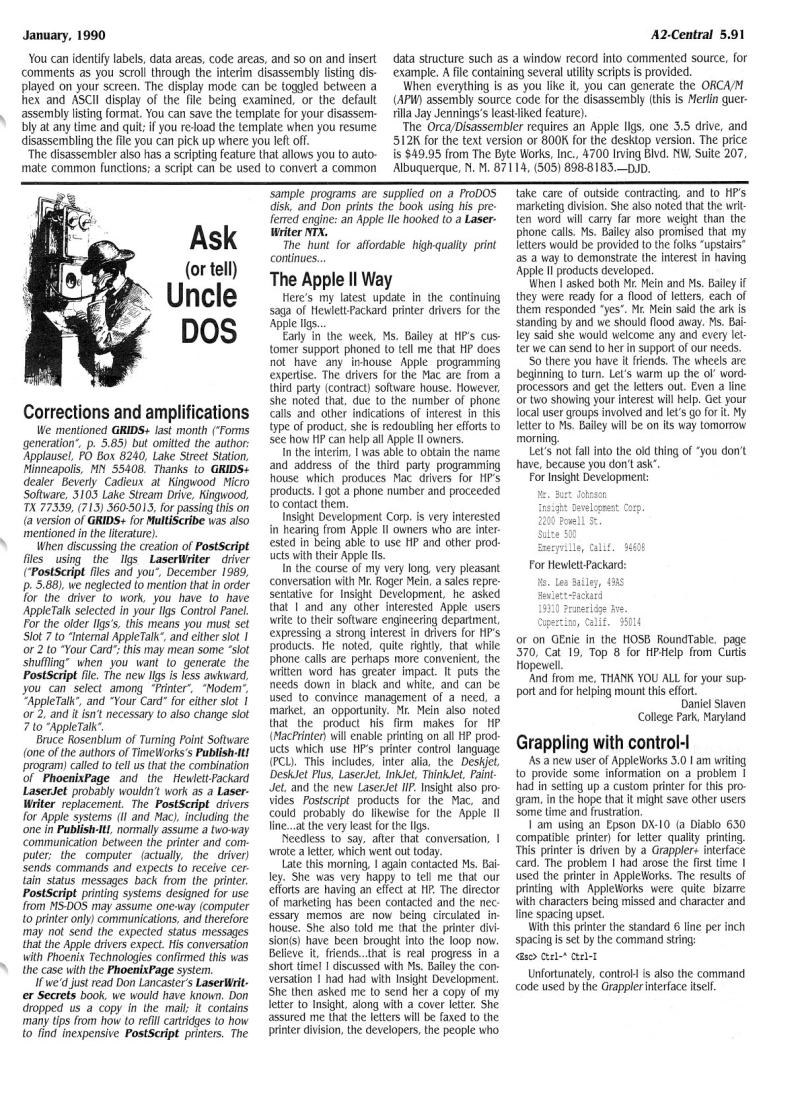 A2 Central 1990 01 January 1990 Vol 5 No 12 — page 3
