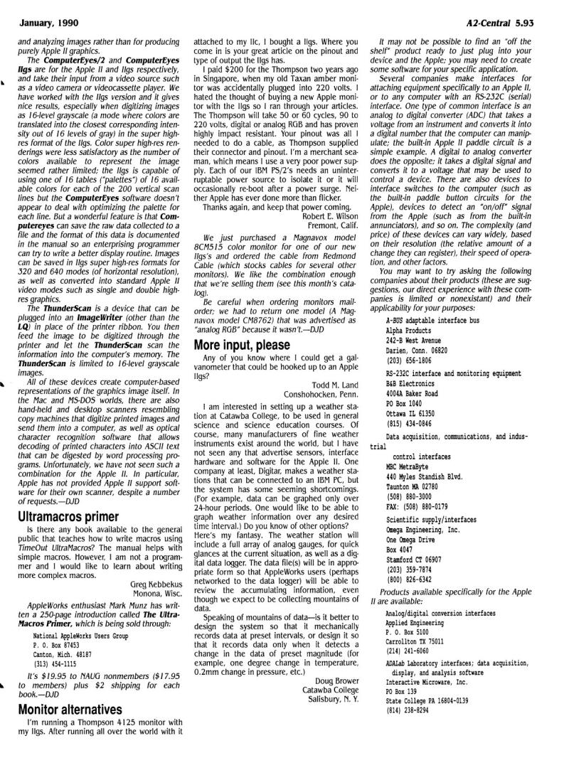 A2 Central 1990 01 January 1990 Vol 5 No 12 — page 5
