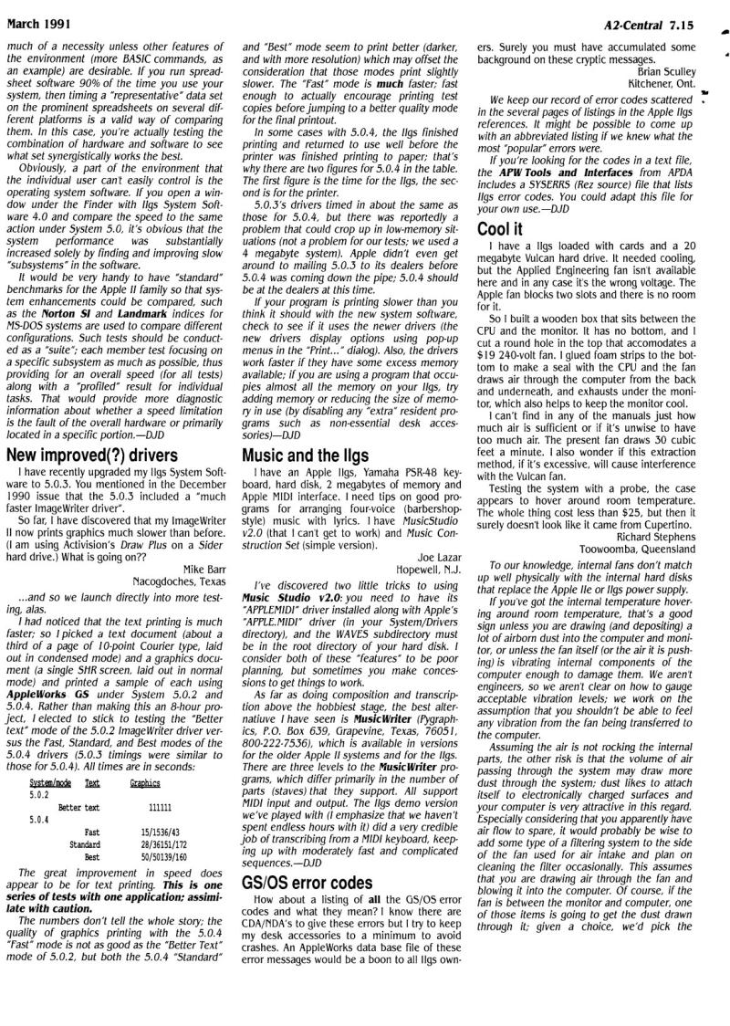A2 Central 1991 03 March 1991 Vol 7 No 2 — page 7