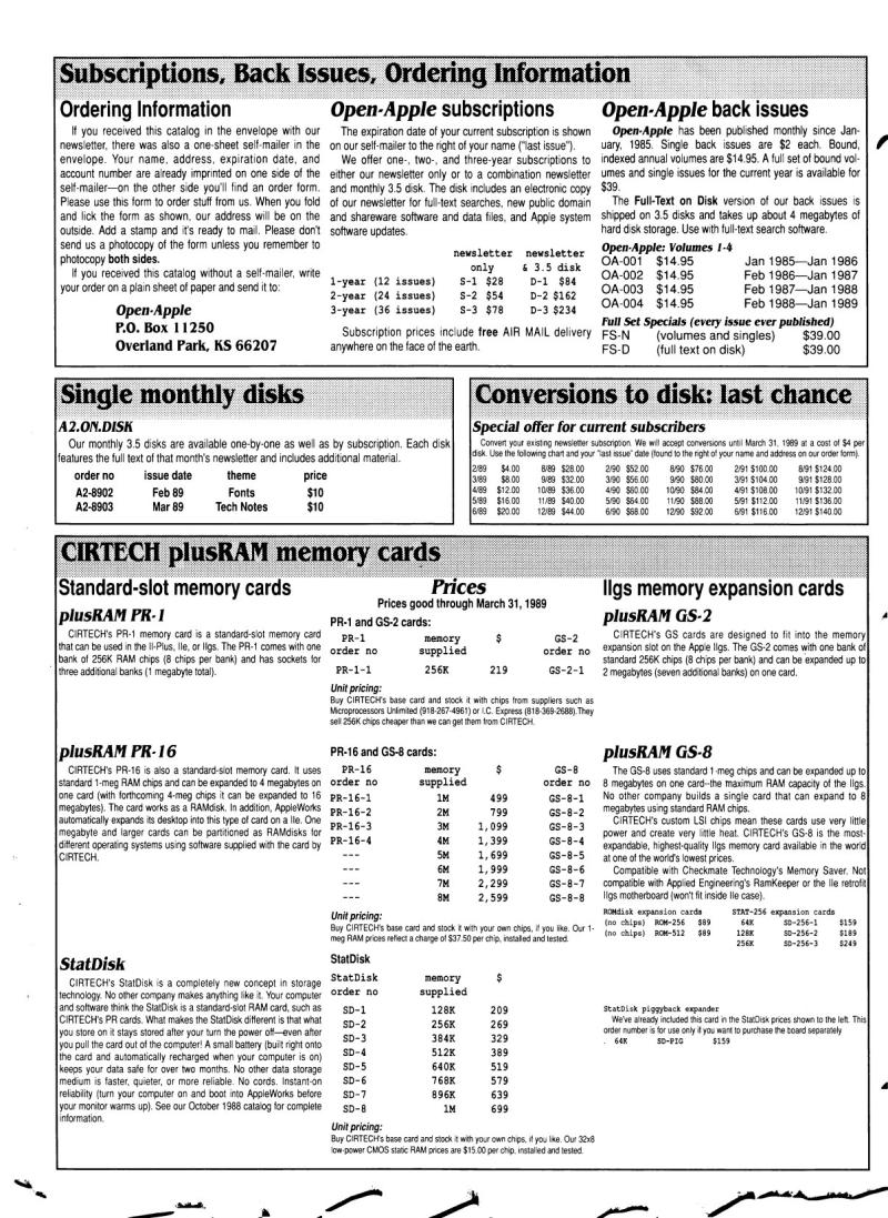 A2 Central Catalog 1989 03 March 1989 — page 4