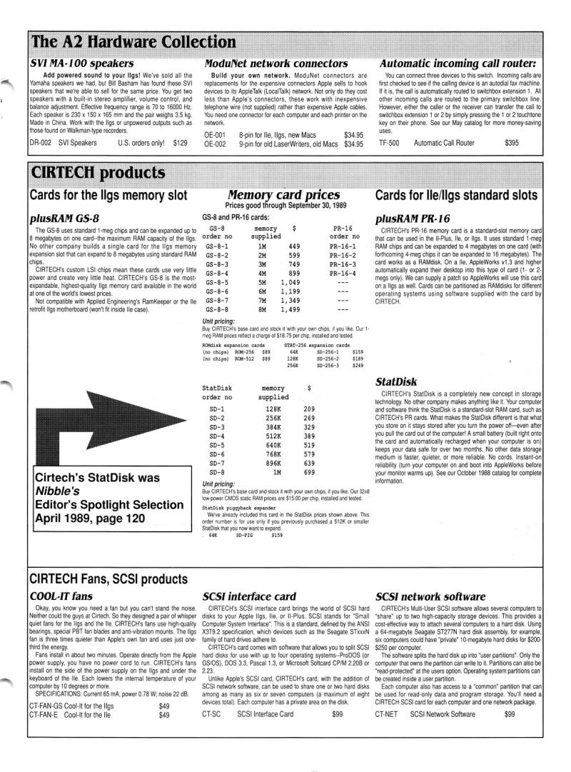 A2 Central Catalog 1989 11 November 1989 — page 3