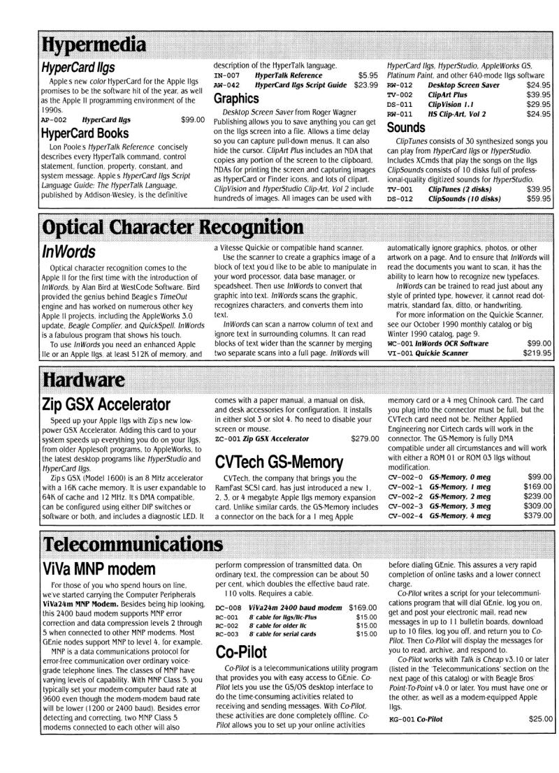 A2 Central Catalog 1991 03 March 1991 — page 2