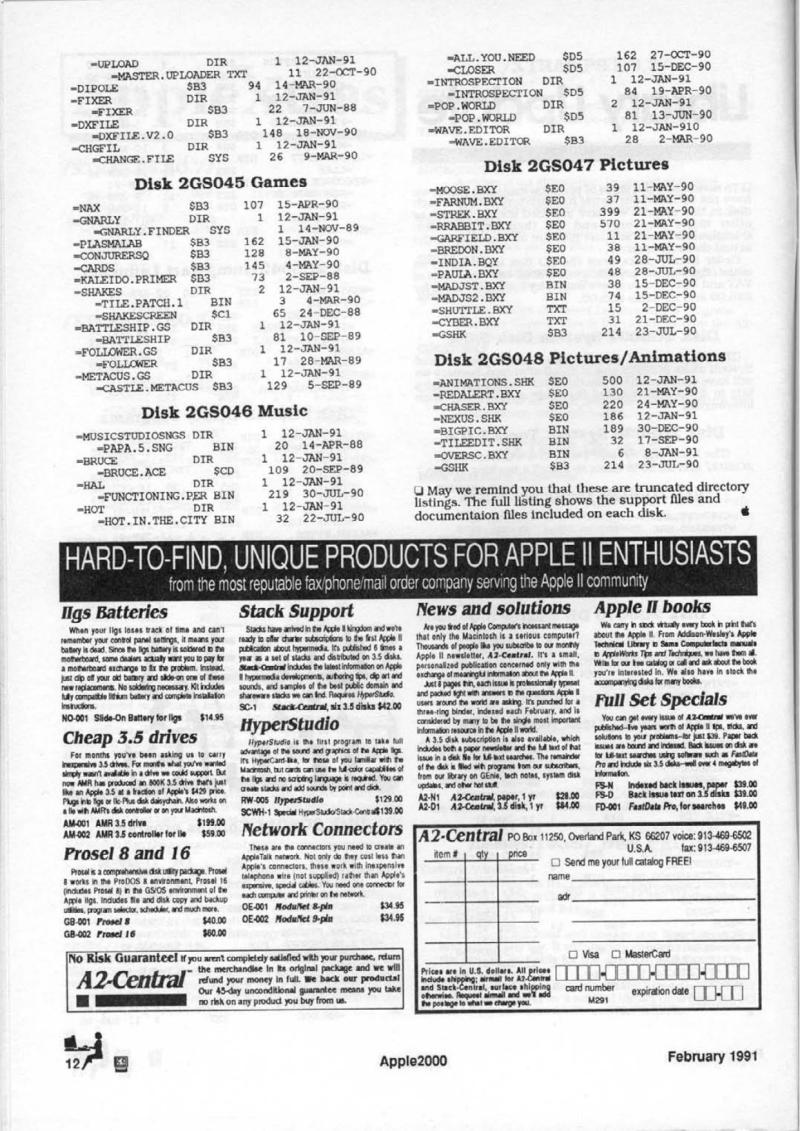 Apple 2000 Vol 6 No. 1 1991 02 BASUG GB — page 14