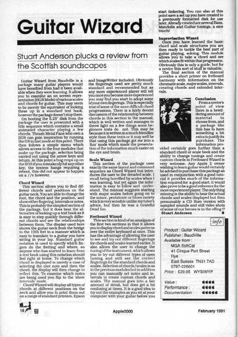 Apple 2000 Vol 6 No. 1 1991 02 BASUG GB — page 20