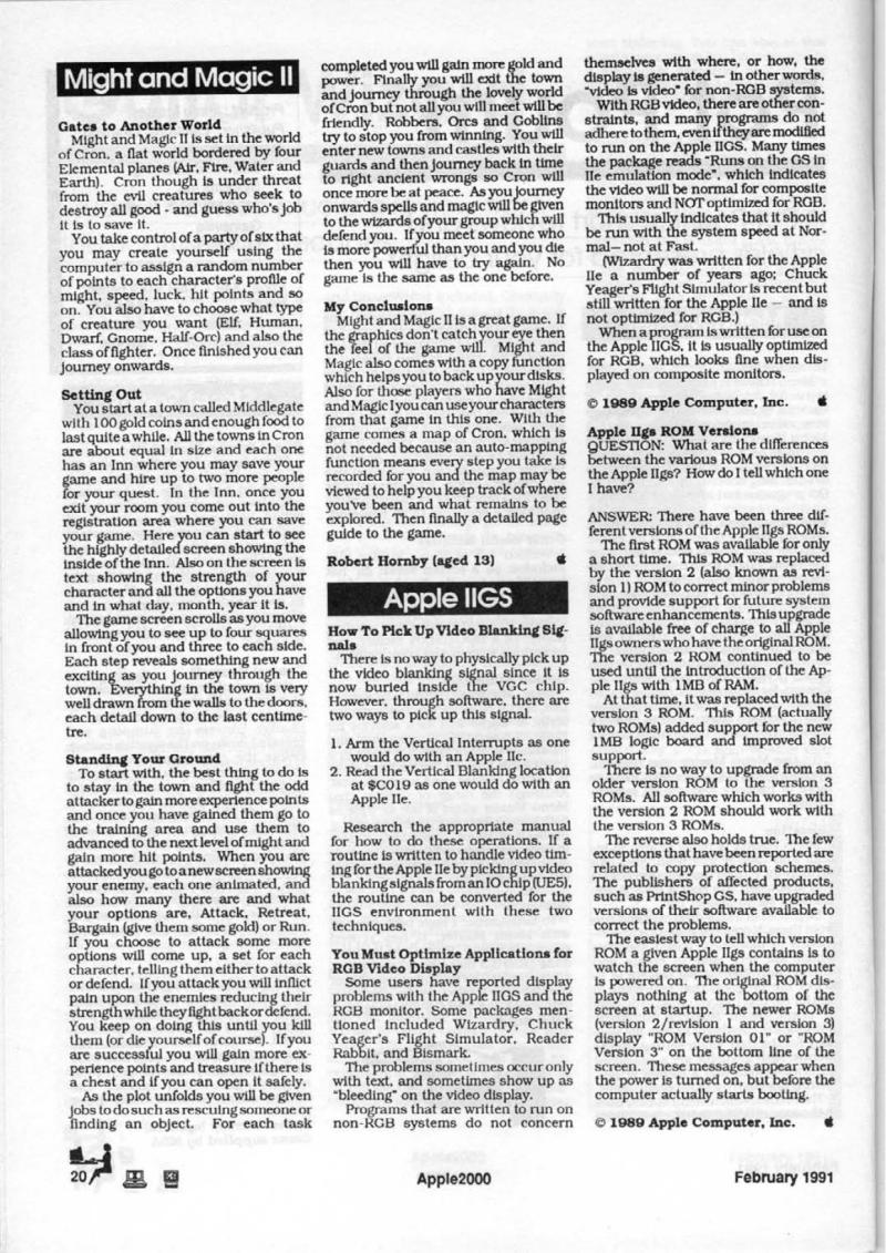 Apple 2000 Vol 6 No. 1 1991 02 BASUG GB — page 22