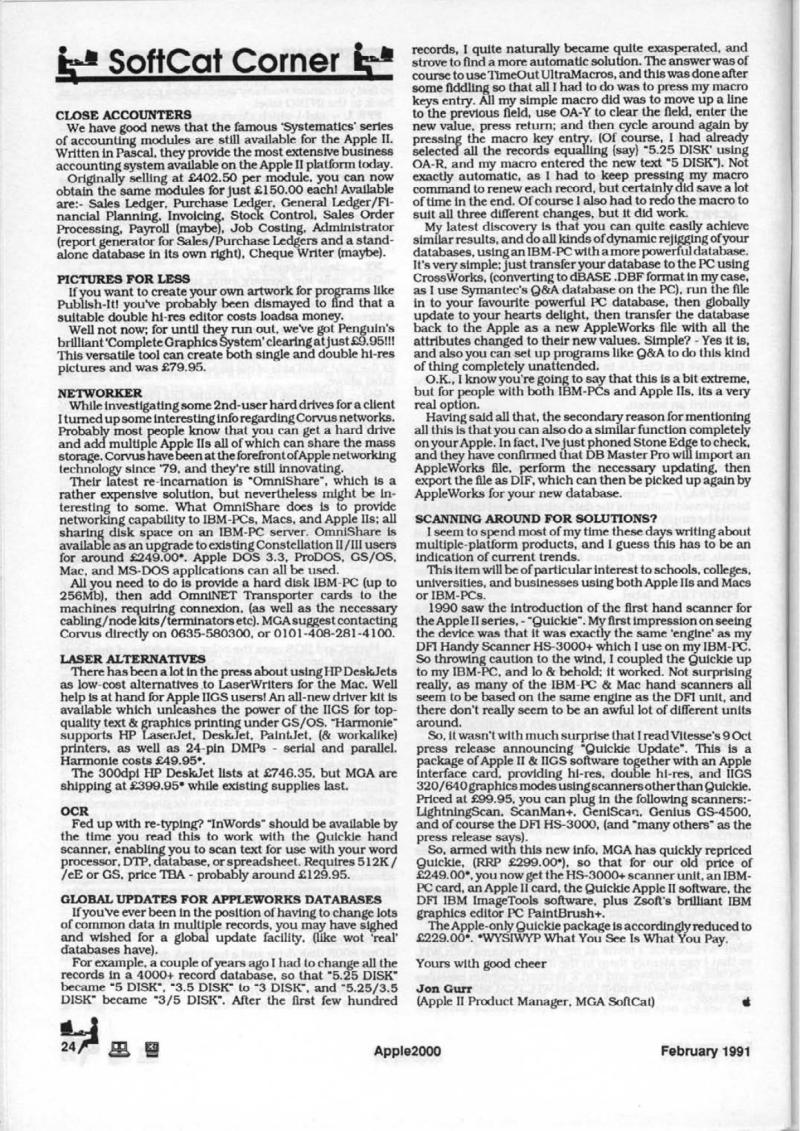 Apple 2000 Vol 6 No. 1 1991 02 BASUG GB — page 26