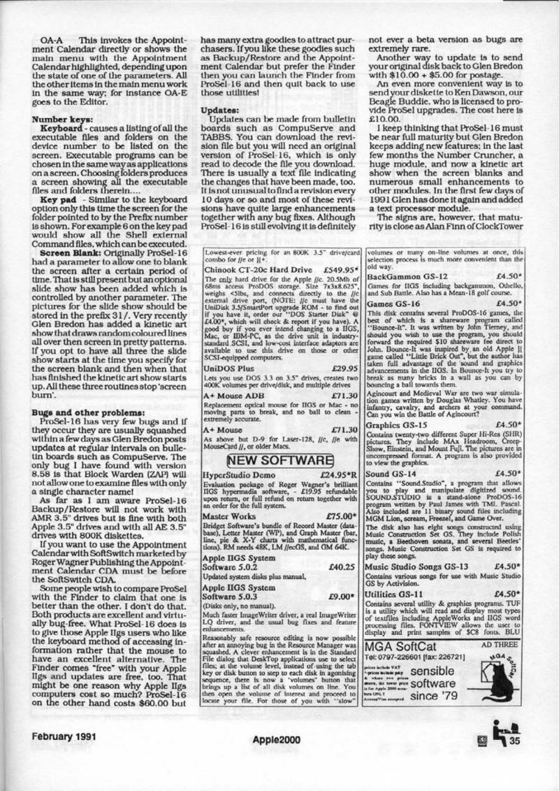 Apple 2000 Vol 6 No. 1 1991 02 BASUG GB — page 37