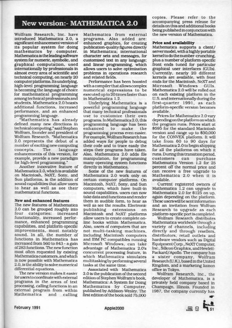 Apple 2000 Vol 6 No. 1 1991 02 BASUG GB — page 53