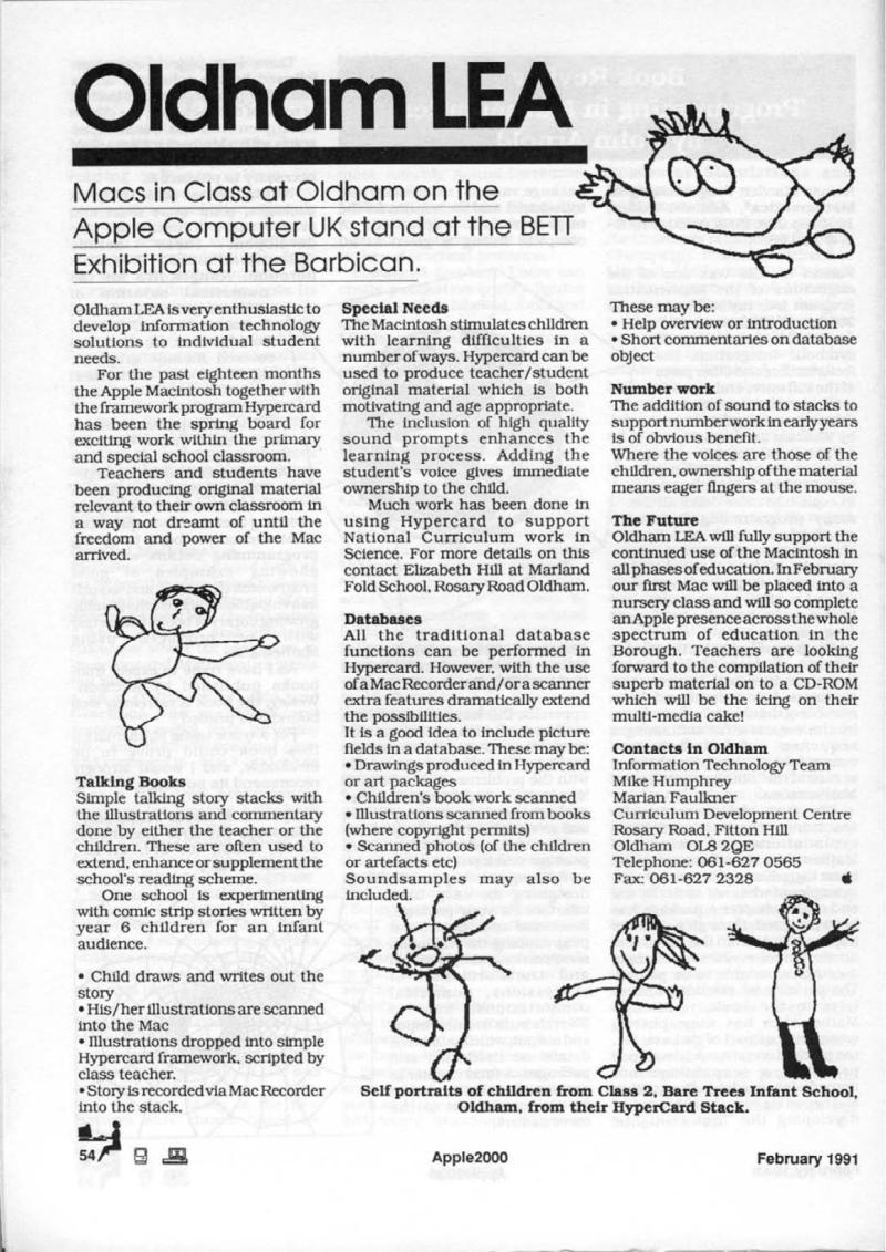 Apple 2000 Vol 6 No. 1 1991 02 BASUG GB — page 56