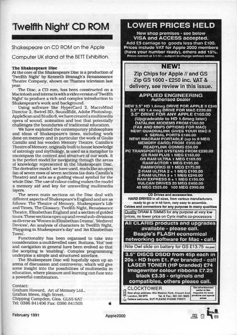 Apple 2000 Vol 6 No. 1 1991 02 BASUG GB — page 57