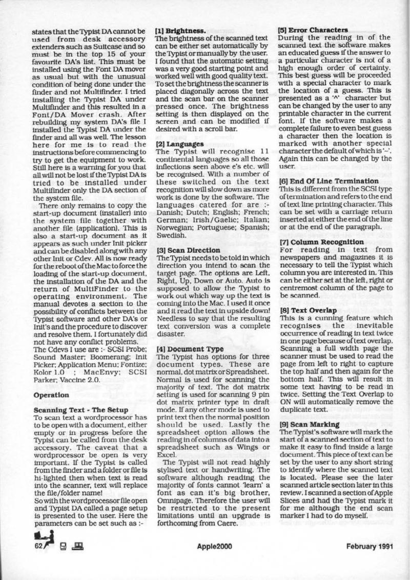 Apple 2000 Vol 6 No. 1 1991 02 BASUG GB — page 64