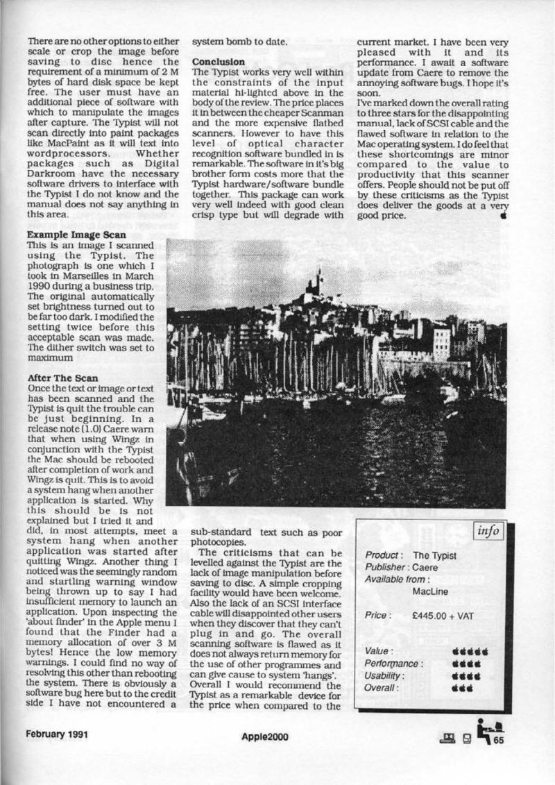 Apple 2000 Vol 6 No. 1 1991 02 BASUG GB — page 67
