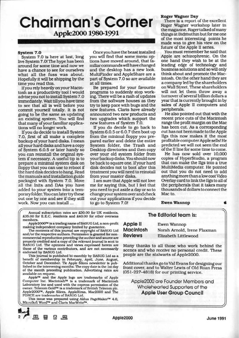 Apple 2000 Vol 6 No. 3 1991 06 BASUG GB — page 4