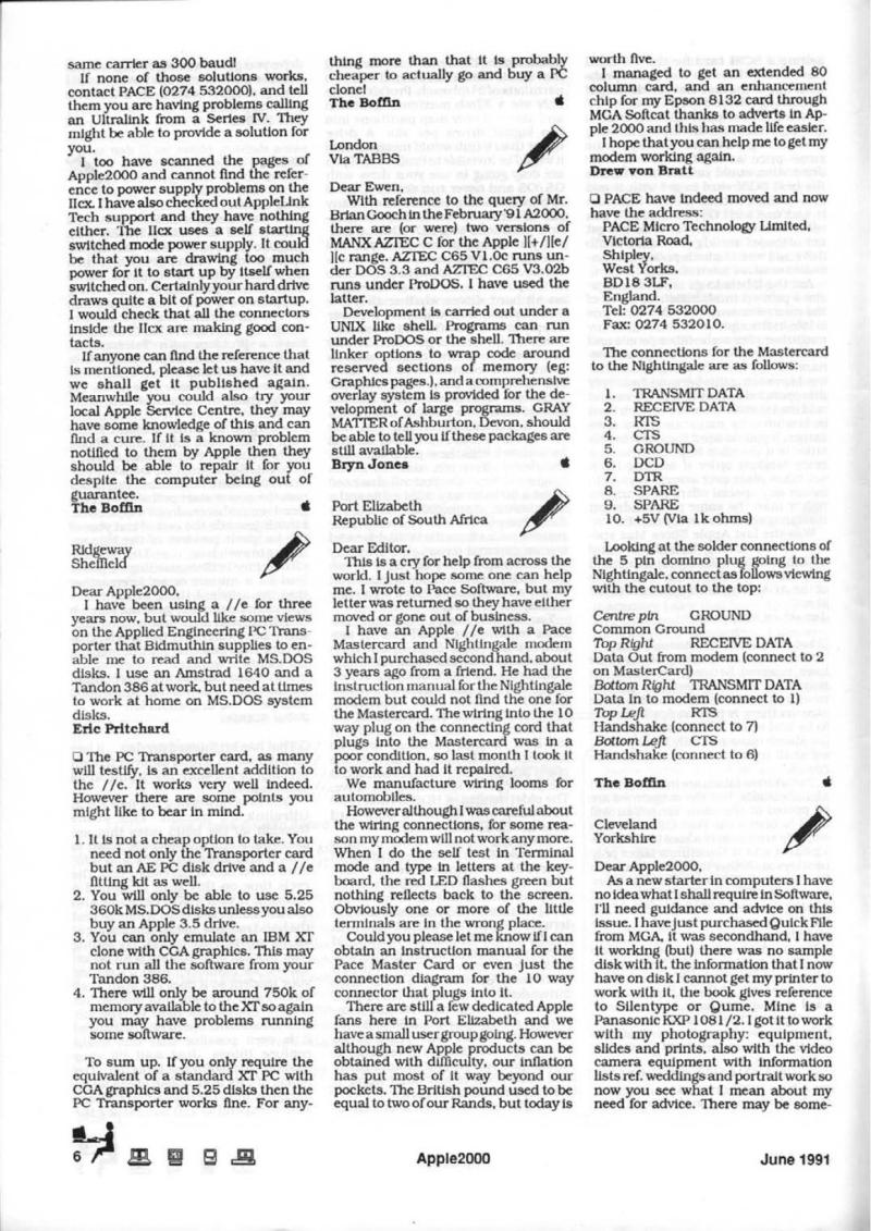 Apple 2000 Vol 6 No. 3 1991 06 BASUG GB — page 8