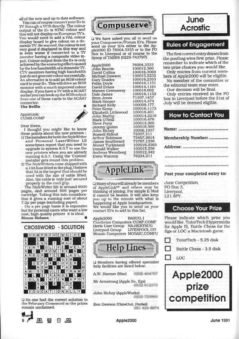 Apple 2000 Vol 6 No. 3 1991 06 BASUG GB — page 10