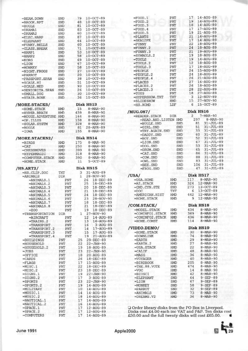 Apple 2000 Vol 6 No. 3 1991 06 BASUG GB — page 31