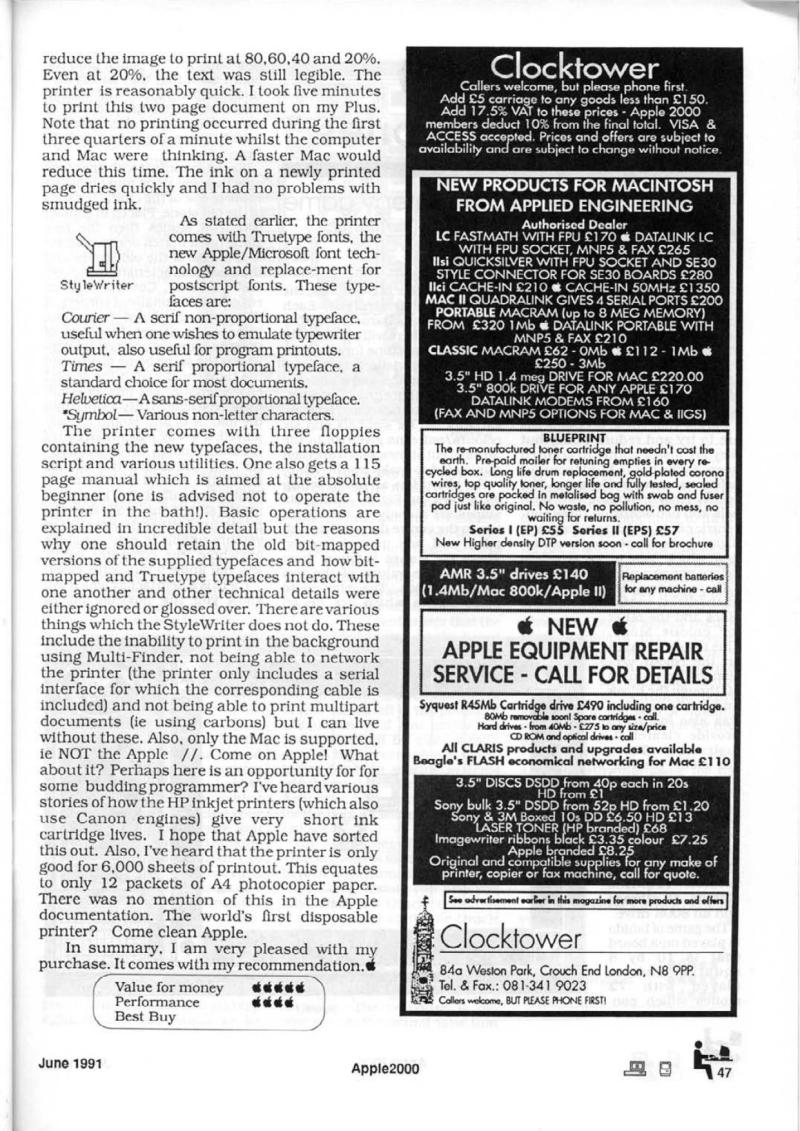 Apple 2000 Vol 6 No. 3 1991 06 BASUG GB — page 49