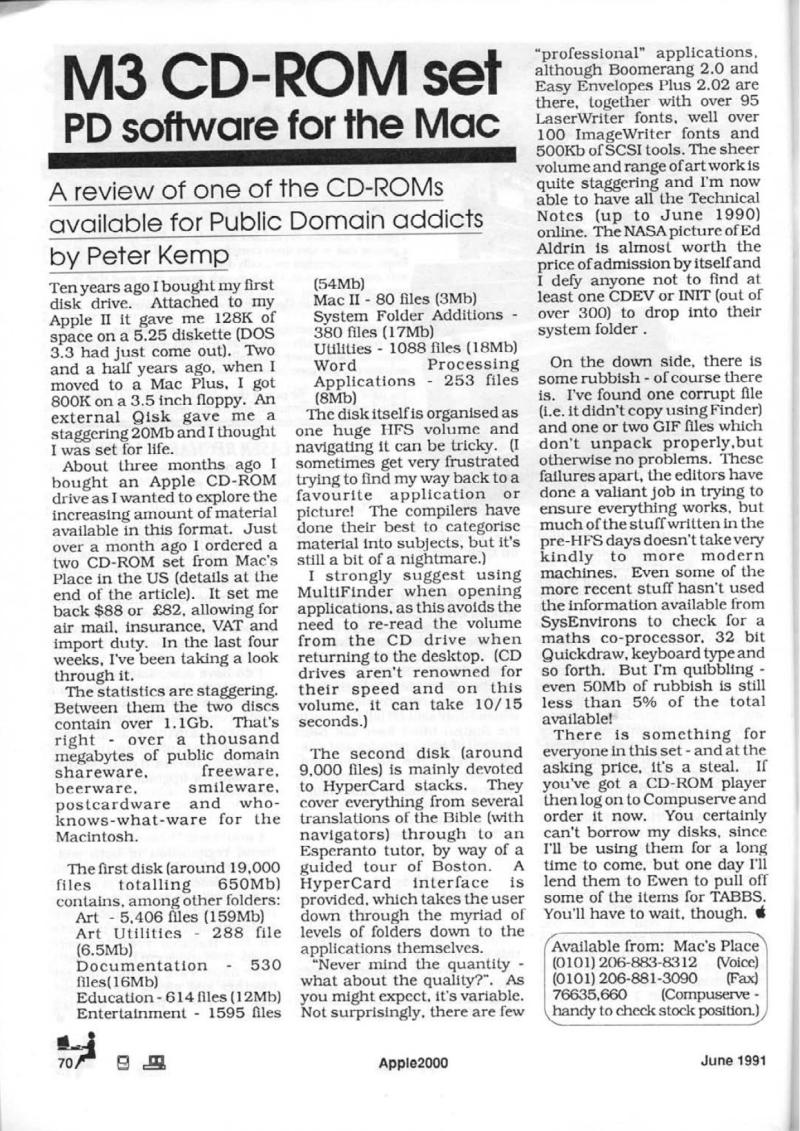 Apple 2000 Vol 6 No. 3 1991 06 BASUG GB — page 72