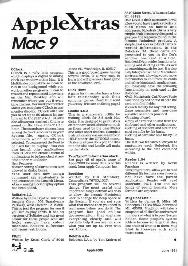 Apple 2000 Vol 6 No. 3 1991 06 BASUG GB — page 78