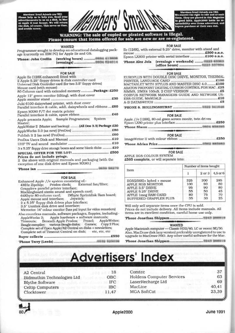 Apple 2000 Vol 6 No. 3 1991 06 BASUG GB — page 82