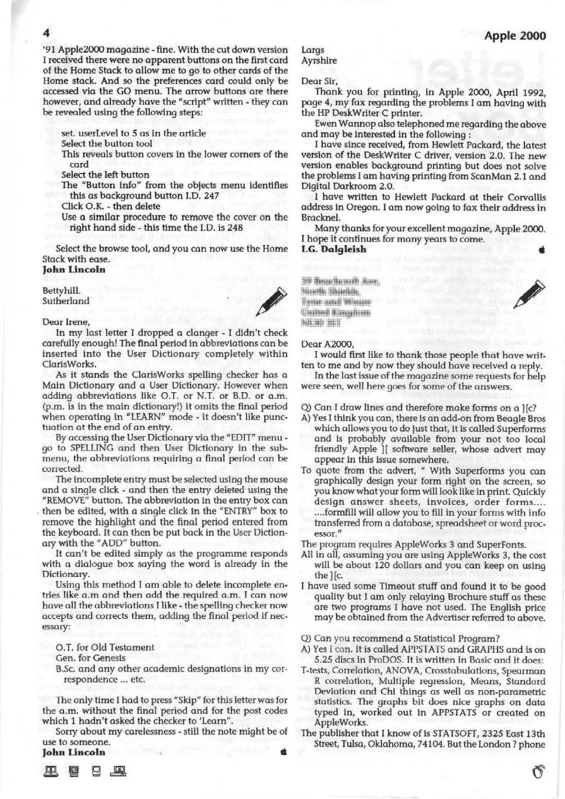 Apple 2000 Vol 7 No. 4 1992 11 BASUG GB — page 6