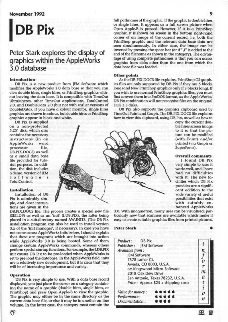 Apple 2000 Vol 7 No. 4 1992 11 BASUG GB — page 11