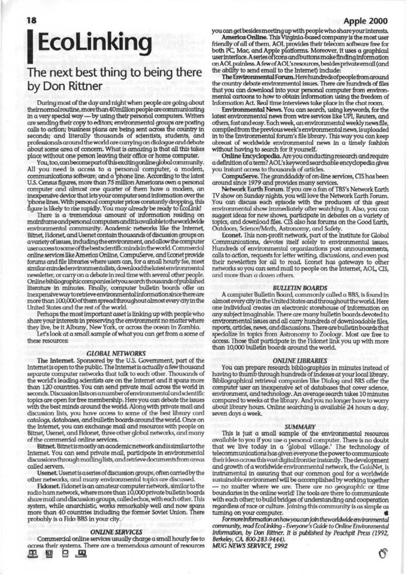 Apple 2000 Vol 7 No. 4 1992 11 BASUG GB — page 20
